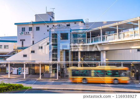 Fujisawa cityscape in Japan in July. View of Tsujido Station on the Tokaido Main Line, etc. = 21st 116938927