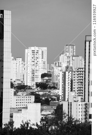Buildings and sky in Sao Paulo, Brazil 116939927