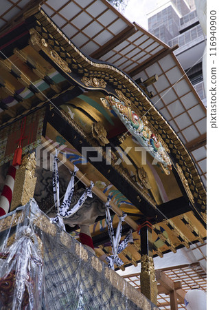 祗園祭菊水峰山牆及甘水引3 116940900