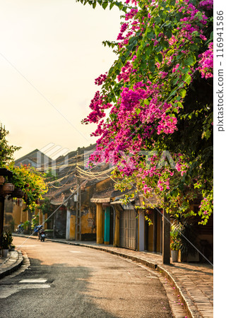 Hoi An ancient town riverfront in Quang Nam Province of Vietnam Hoi An ancient town riverfront in Quang Nam Province of Vietnam 116941586