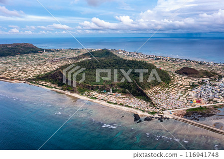 Cu Lao Re or Ly Son island or Volcanic island, Quang Ngai, Vietnam. Cu Lao Re or Ly Son island or Volcanic island, Quang Ngai, Vietnam. 116941748