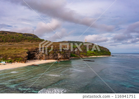 Cu Lao Re or Ly Son island or Volcanic island, Quang Ngai, Vietnam. 116941751