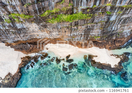 Cu Lao Re or Ly Son island or Volcanic island, Quang Ngai, Vietnam. Cu Lao Re or Ly Son island or Volcanic island, Quang Ngai, Vietnam. 116941761