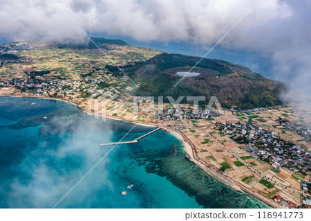 Cu Lao Re or Ly Son island or Volcanic island, Quang Ngai, Vietnam. Cu Lao Re or Ly Son island or Volcanic island, Quang Ngai, Vietnam. 116941773