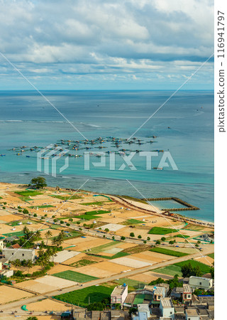 Cu Lao Re or Ly Son island or Volcanic island, Quang Ngai, Vietnam. 116941797