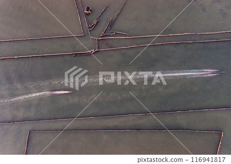 Aerial view of Chuon Lagoon,Thua Thien Hue, Vietnam 116941817