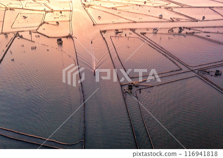Aerial view of Chuon Lagoon,Thua Thien Hue, Vietnam Aerial view of Chuon Lagoon,Thua Thien Hue, Vietnam 116941818