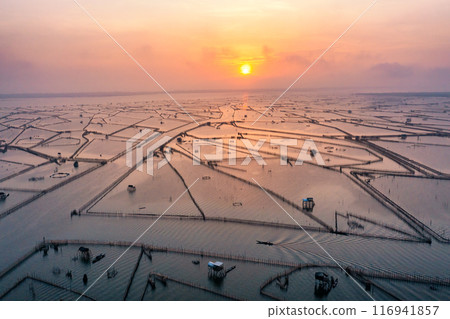 Aerial view of Chuon Lagoon,Thua Thien Hue, Vietnam Aerial view of Chuon Lagoon,Thua Thien Hue, Vietnam 116941857