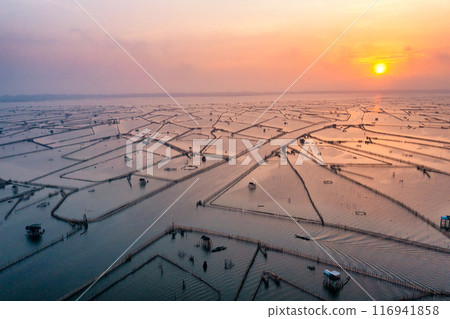 Aerial view of Chuon Lagoon,Thua Thien Hue, Vietnam Aerial view of Chuon Lagoon,Thua Thien Hue, Vietnam 116941858