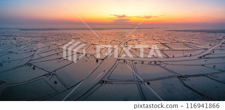 Aerial view of Chuon Lagoon,Thua Thien Hue, Vietnam Aerial view of Chuon Lagoon,Thua Thien Hue, Vietnam 116941866