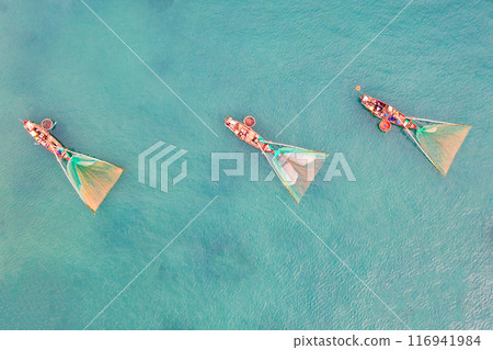 Aerial view of My Khe Beach - Top 6 beautiful beach in the World By Forbes Magazine. Aerial view of My Khe Beach - Top 6 beautiful beach in the World By Forbes Magazine. 116941984