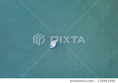 Aerial view of My Khe Beach - Top 6 beautiful beach in the World By Forbes Magazine. Aerial view of My Khe Beach - Top 6 beautiful beach in the World By Forbes Magazine. 116941990