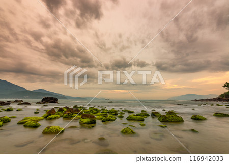 Nam O Beach, Da Nang Beach is a beautiful beach in Danang city , Vietnam. Nam O Beach, Da Nang Beach is a beautiful beach in Danang city , Vietnam. 116942033