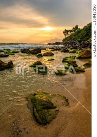 Nam O Beach, Da Nang Beach is a beautiful beach in Danang city , Vietnam. Nam O Beach, Da Nang Beach is a beautiful beach in Danang city , Vietnam. 116942050