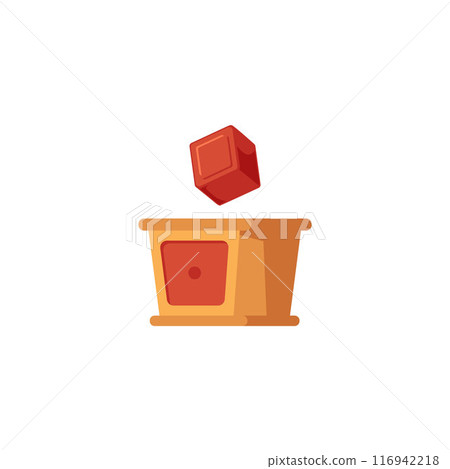Montessori toy vector illustration for learning 116942218