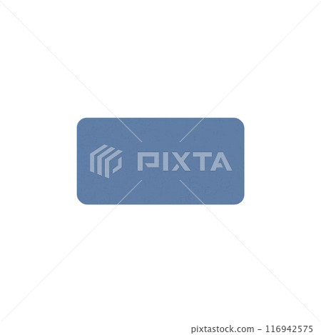 Vintage vector illustration of blue label on isolated background. 116942575