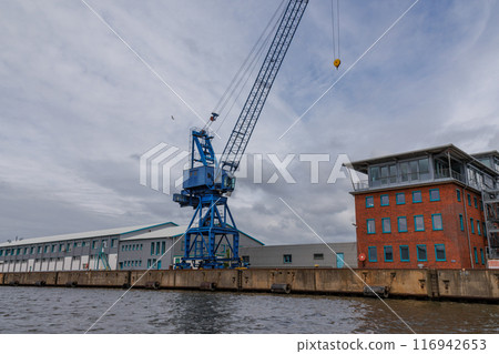 Bremerhaven at the weser river Bremerhaven at the weser river 116942653
