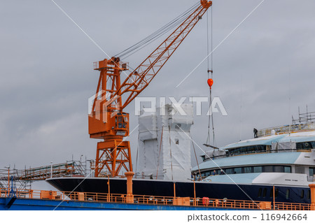 Bremerhaven at the weser river Bremerhaven at the weser river 116942664