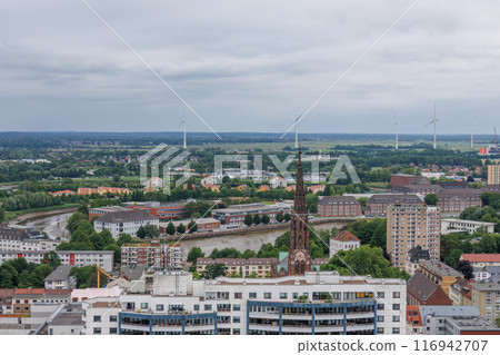 Bremerhaven at the weser river Bremerhaven at the weser river 116942707