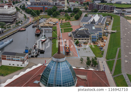 Bremerhaven at the weser river Bremerhaven at the weser river 116942710