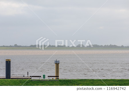 Bremerhaven at the weser river Bremerhaven at the weser river 116942742