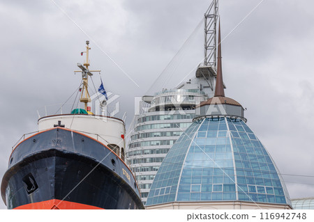 Bremerhaven at the weser river Bremerhaven at the weser river 116942748