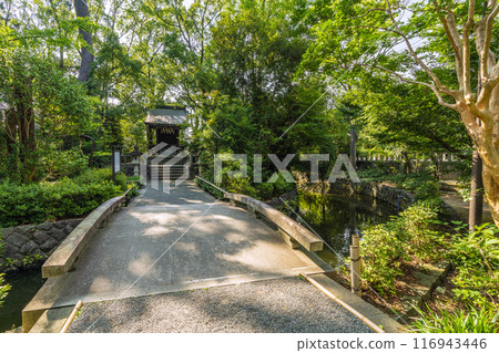 俯瞰宮山神社的日本寒川市景(相模國一宮寒川神社終點神社)= 2020 年 7 月 21 日 俯瞰宮山神社的日本寒川市景(相模國一宮寒川神社終點神社)= 2020 年 7 月 21 日 116943446