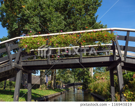 Giethoorn in the netherlands 116943819