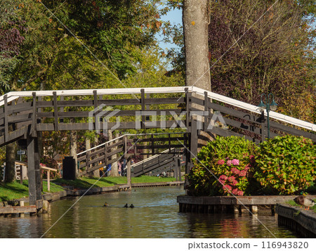 Giethoorn in the netherlands 116943820