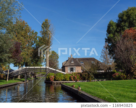 Giethoorn in the netherlands Giethoorn in the netherlands 116943825