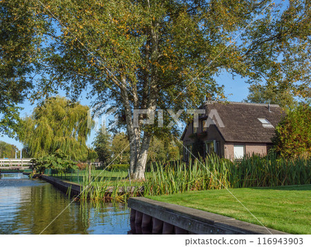Giethoorn in the netherlands 116943903