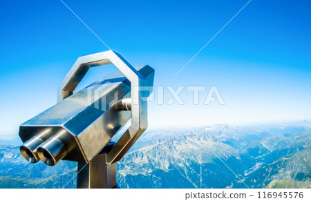 Binocular for observing in alpine mountains Binocular for observing in alpine mountains 116945576