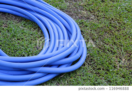 Garden hose for watering plants Garden hose for watering plants 116946888