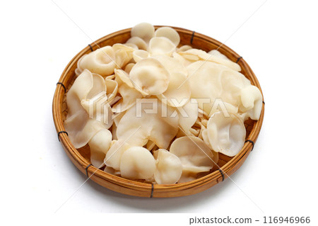 White jelly mushroom or white ear mushroom 116946966