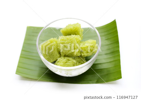 Thai dessert sweet glutinous rice 116947127