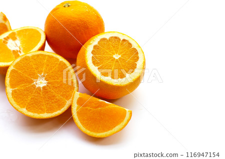 Fresh orange fruit, high vitamin c 116947154