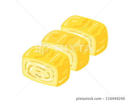 受煎蛋啟發的插圖 受煎蛋啟發的插圖 116949298