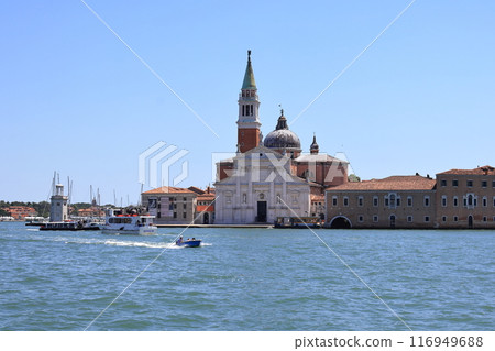 從大運河上看聖馬可大教堂和總督宮 116949688