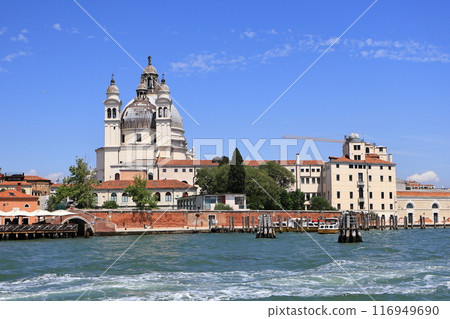St. Mark's Basilica and Doge's Palace seen from the Grand Canal 116949690