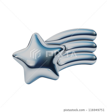 金屬流星圖標 116949751