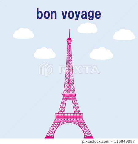 Eiffel Tower Tour Eiffel Bon Voyage Paris Eiffel Tower Tour Eiffel Bon Voyage Paris 116949897