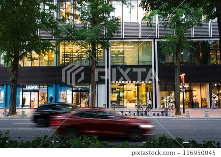 名古屋中區榮市中日大樓前的久屋大通景觀 116950045