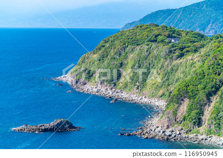 戀人岬，俯瞰富士山和駿河灣，欣賞西伊豆海上日落的壯麗景色 116950945