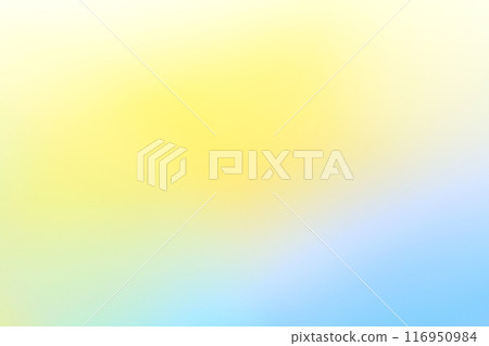簡單的黃色/藍色抽象背景 116950984