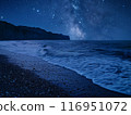Sea Beach Night Star 116951072