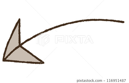 simple arrow illustration 116951487
