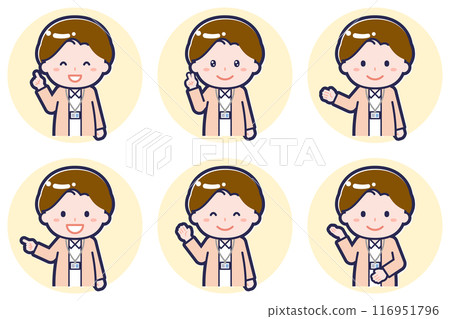 Female nurse 02 pose set_03 116951796