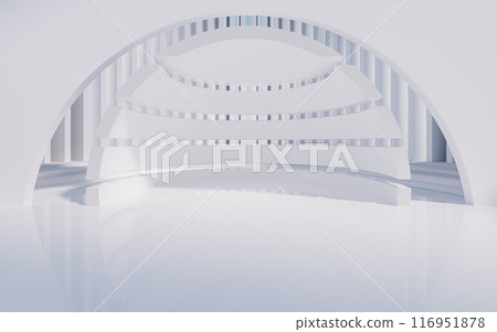 futuristic, exterior, platform 116951878