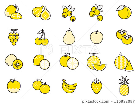 Fruit Icons 03 116952097