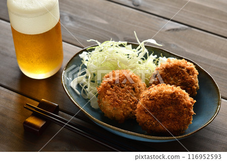 New potato croquette 116952593